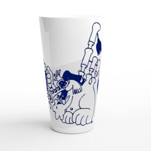 Mug grand format du bagad Keriz - Bébette Biniaouer